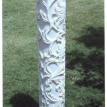 9 Intricately Carved  Marble Column